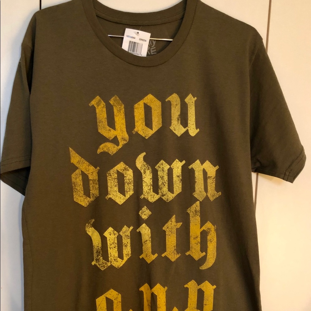 Naughty by Nature T-shirt - Army Green